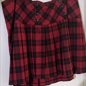 Classic Torrid - Plaid Skirt - Size 14